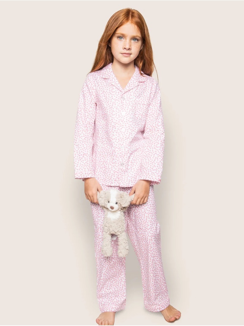 Petite Plume Kid’s Twill Pajama Set